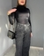 Wide leg preto vintage na internet
