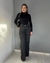 Wide leg preto vintage