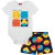 Conjunto Bebê Masculino Body + Short Kyly