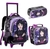 Kit mochila rodinha Wandinha