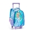 Kit 3 peças Mochila rodinha Metalizada Princesa - comprar online