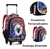 Kit 3 peças Mochila rodinha Spider Aranha - Multi Mimos