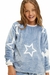 Pijama de Inverno Infantil Feminino em Fleece - Estrela Azul - comprar online