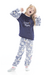 Pijama Fleece Infantil Menina Good Night Arco-Íris