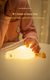 Lâmpada Pato Squishy de Silicone Infantil, Luz Noturna LED, Recarregável, Dormindo, Criativo, Quarto, Decoração de Mesa. Presente! - AgroFast