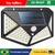 Luminária/Luz/Luz de Emergência pra Parede c/ Placa Solar 100 Led Sensor de Pr