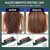 Escova Alisadora Bivolt 3 em 1 Alisa Hidrata Modelo Alinha e Anti-Frizz - varymart