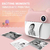 Câmera digital de impressão instantânea para crianças, impressão térmica,