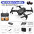 Drone E88 RC Profissional, 4K HD com Câmera,