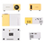 Imagem do Mini Projetor LED, Home Media Player, Beamer