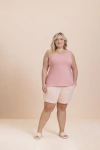 Pijama Feminino Bermudoll Regata 100% Algodão