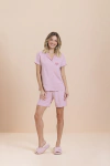 Pijama Lua Encantada Feminino Americano Verão - 100% Algodão