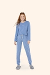Pijama Longo Sono - Azul - P