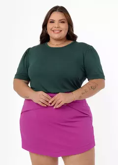 BLUSA DE MANGA PRINCESA - VERDE ESCURO