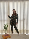 Pijama Soft Feminino - Urso Verde