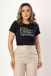 T-SHIRT ORAR E ESPERAR E CONFIAR E AGRADECER - PRETO