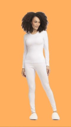 Blusa Térmica Feminina Branca - Pettenati - comprar online