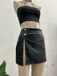 FALDA CUERINA SIMPLE - comprar online