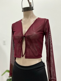 TOP TUL NUDO - comprar online