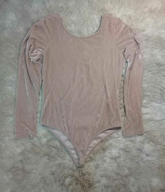 Body de veludo