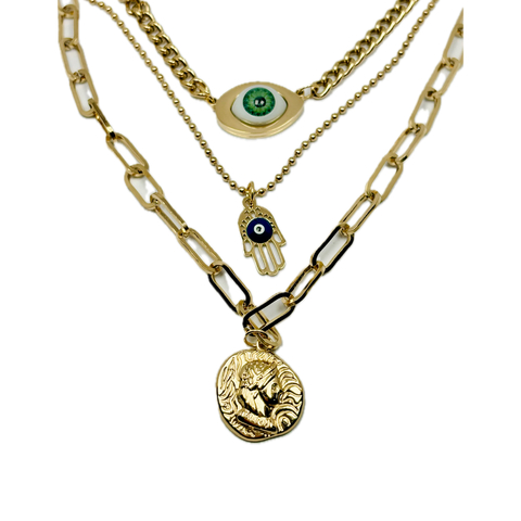 Collar Triple Ojo
