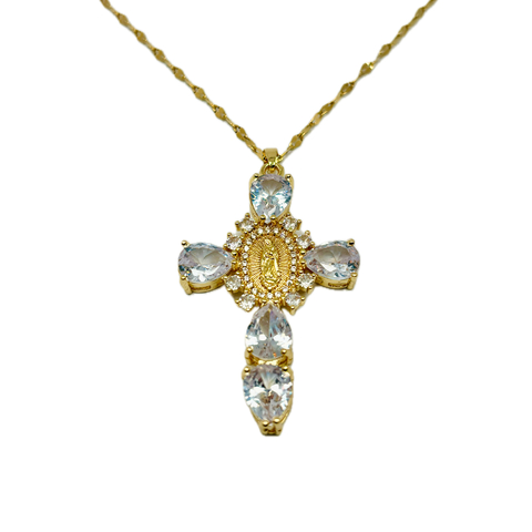 Collar Cruz Virgen