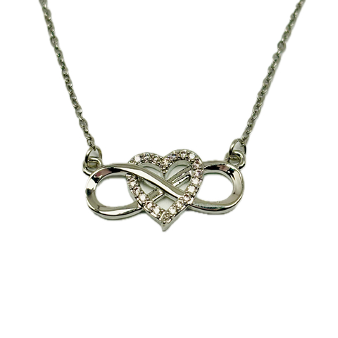 Collar Infinito Corazón