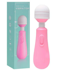 Vibrador Varinha Mágica 2 Vibrações Flexível 15 X 3Cm Vipmix