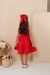 Vestido Encanto de Natal Vermelho na internet