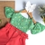 Cropped Encanto Verde - MimusBi Moda Infantil 