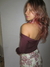 blusa vinho molly - comprar online