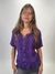 blusa roxa vintage - comprar online