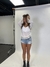 blusa romantica off white na internet