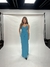 vestido vintage blue na internet