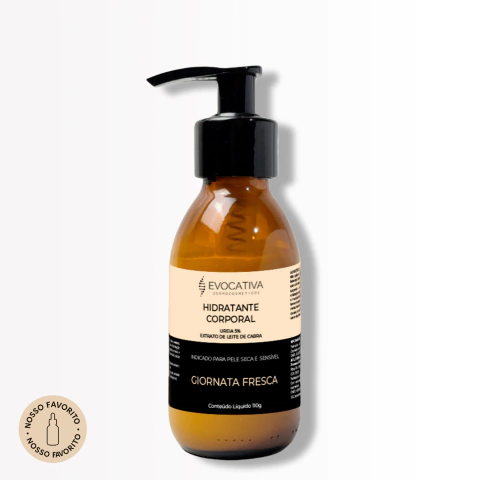 Hidratante Corporal Perfumado Giornata Fresca - Hidratação Intensa para Todos os Tipos de Pele - Ureia 5% e Extrato de Leite de Cabra - comprar online