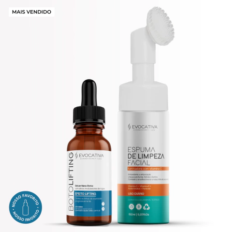 Kit 1: Espuma de Limpeza Facial e Serum Botolifting - comprar online