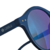 Óculos de Sol Redondo Azul Lente Espelhada Modelo Jet - comprar online