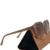 Óculos de Sol Feminino Quadrado Acetato Vinho Modelo T