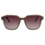 Óculos de Sol Feminino Quadrado Acetato Vinho Modelo T - Óculos de Sol Mhandala - Estilo e Proteção