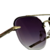 Óculos de Sol Polarizado Armação Metal Premium Prata Modelo Rock - comprar online