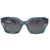 óculos de sol polarizado feminino hexagonal acetato premium azul modelo agulha - comprar online