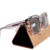 óculos de sol polarizado feminino hexagonal acetato premium azul modelo agulha na internet