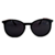 Óculos de Sol Polarizado Redondo Acetato Premium Preto Modelo NXA