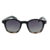 Óculos de Sol Polarizado Retangular Transparente Haste Preta Acetato Chapa Modelo Brod - comprar online