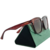 Óculos de Sol Quadrado Acetato Premium Marrom Modelo Pipa - Óculos de Sol Mhandala - Estilo e Proteção