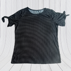REMERA NEGRA TALLE M CROFT AND BARROW