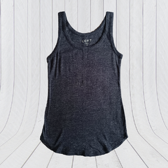 MUSCULOSA LOFT TALLE M GRIS MELANGE