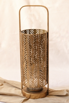 Fanal antique dorado