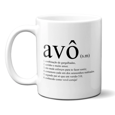 Caneca Significado Avô