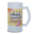 Caneca Chopp Profissão Colorida Pedagog Vidro Jateado 475ml na internet